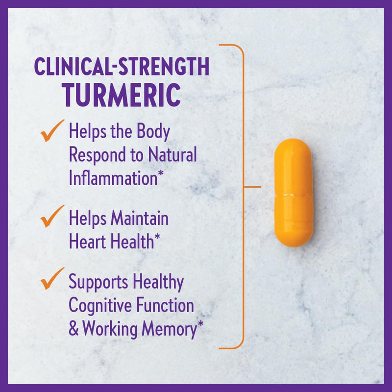New Chapter Turmeric Supplement, One Daily, Heart, Brain & Healthy Inflammation Support, Supercritical Turmeric Curcumin Means No Black Pepper Needed, Non-GMO, Gluten Free – 120 Count (4 Month Supply) 120 Count (Pack of 1) - BeesActive Australia