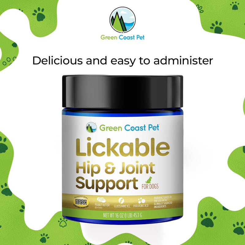 Lickable Actives (Hip/Joint & Discomfort Support) Supplement for Dogs, 16 oz Hip/Joint & Discomfort Support - BeesActive Australia