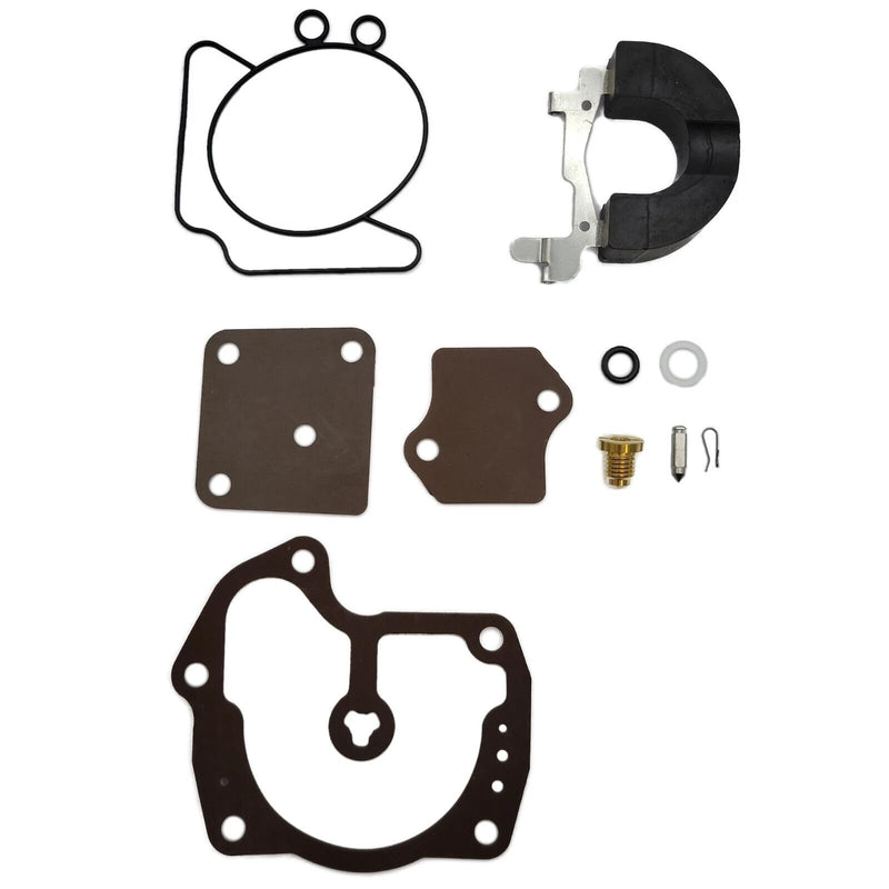 MARKGOO 0439078 Carburetor Rebuild Kit with Float Replacement for OMC Johnson Evinrude Outboard Engine 90-300 HP Boat Motor Carb Repair Parts 435677 435752 434399 398558 396676 439079 0439079 439078 - BeesActive Australia