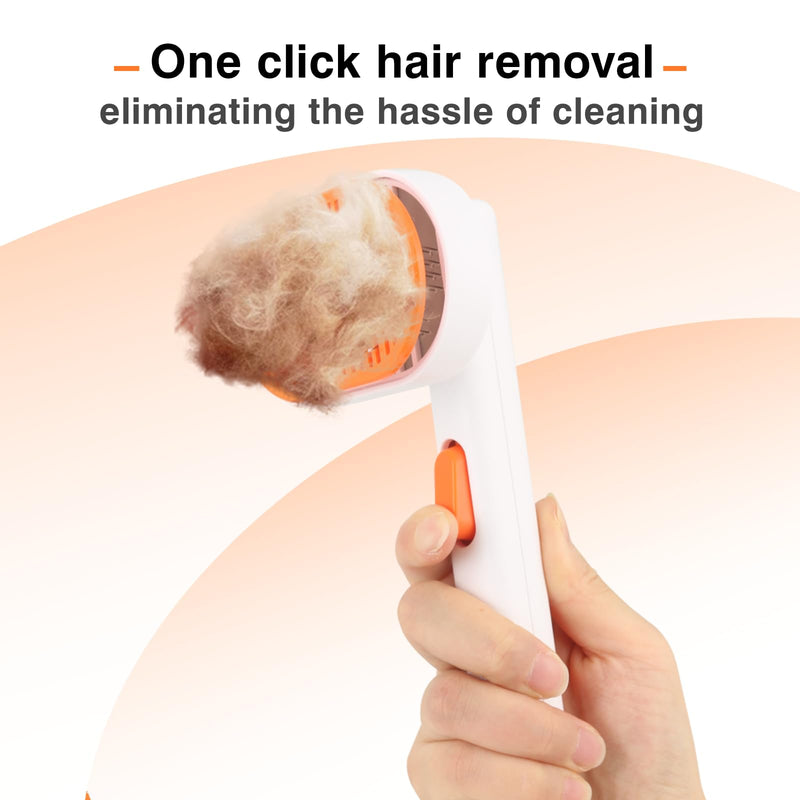 Cat and Dog Brush,Cat Brushes for Indoor Cats,Professional Pet Cat and Dog Rabbit Beauty Brush,Cat Brush for Long or Short Haired Cats,Pet Dog Brush for Removing Tangles and Loose Hair - BeesActive Australia