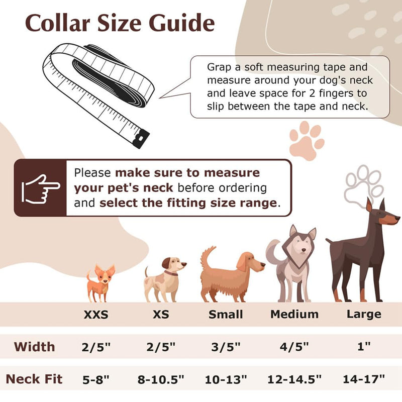 Khaki Dog Collar with Bell, Faux Leather Dog Collar with Bells Pu Basic Boy Dog Collars for XXS XSmall Small Medium Pet Male Dogs Little Cats Tiny Animal, M Khaki - BeesActive Australia
