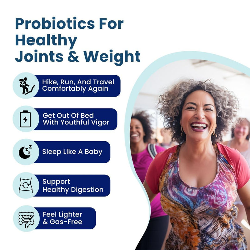 BB Company Provitalize | Probiotics for Women Digestive Health, Menopause, Joint Support | Sexy Midsection Curves, Bloat | Turmeric Curcumin Moringa | Gluten-Free & Shelf-Stable | Ages 40+ | 60 Ct 1