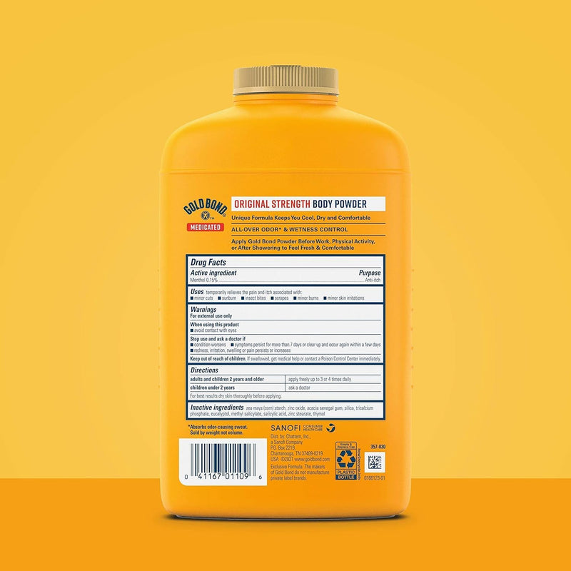 Gold Bond Medicated Powder Triple Action Relief 10 Ounce (Talc-Free) - BeesActive Australia