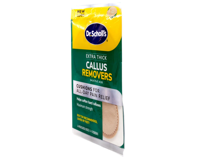 Dr. Scholl's Extra Thick Callus Removers 4 Cushions ea. (Packs of 5) 20 Count (Pack of 1) - BeesActive Australia