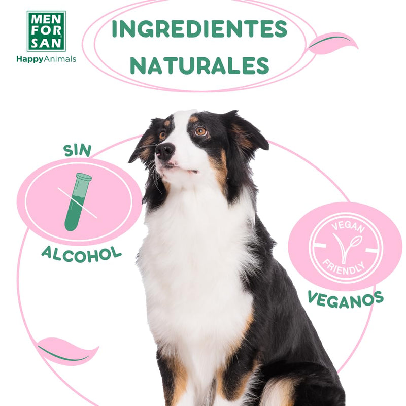 MENFORSAN Eau de Toilette for dogs : Floral : Intense and refreshing scent : Deodorizing effect : With very mild ingredients that do NOT irritate the skin : Neutral pH : 125 ml - BeesActive Australia