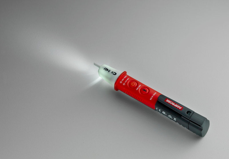 Amprobe NCV-1040 Non-Contact Voltage Probe with Flashlight and Magnetic Solenoid Testing NCV-1040: w/ Flashlight & Magnetic Solenoid Testing