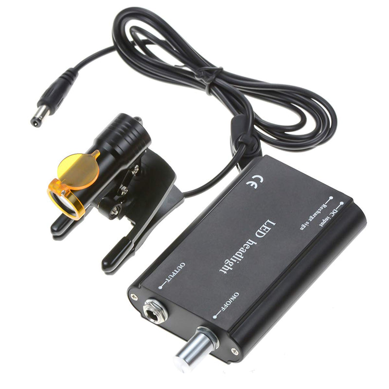 EAST Brand Black Color 5W Headlamp (Plastic Style)