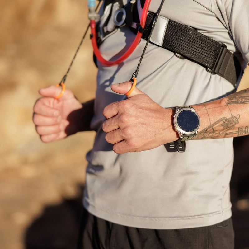 Thumbs Up, Thumbs Up Sling, Running Vest Accessory, Backpack Accessory