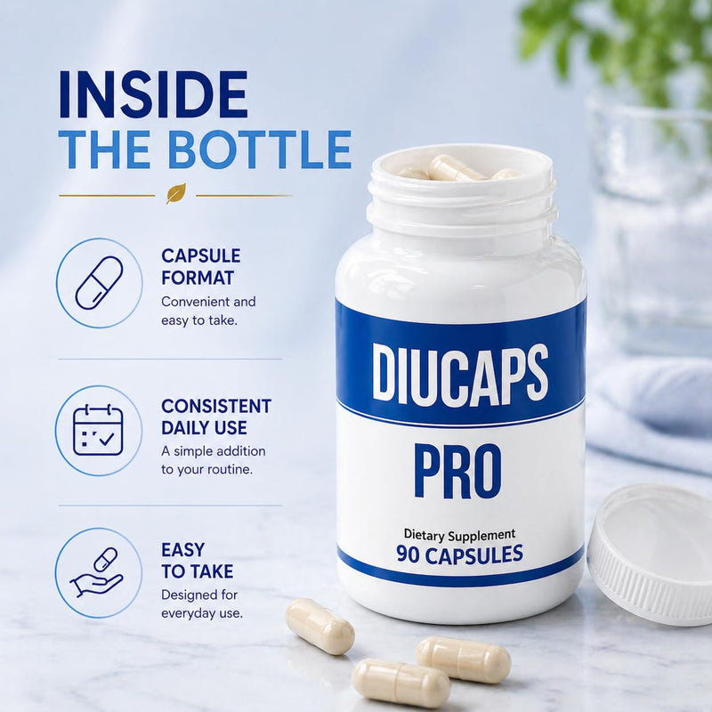 Legere Pharmaceuticals Diucaps 90 Capsules | Diucaps Legere Pharmaceuticals for ES Global Brands