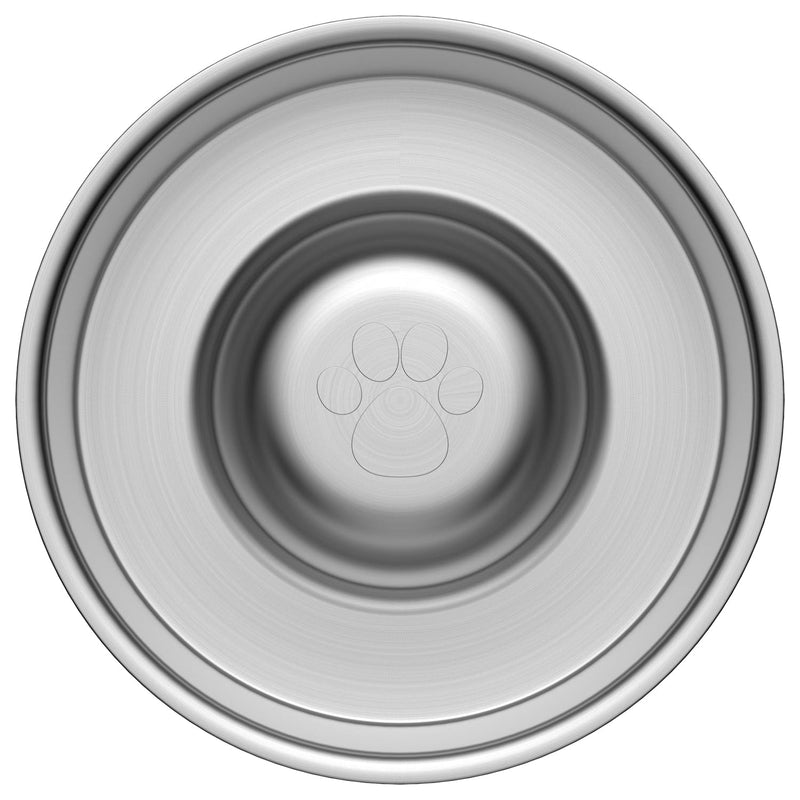Dog Bowl Slow Feeder, Non Slip Heavy Dog Food Bowl, BPA Free, 304 18/8 Stainless Steel Slow Feeder Dog Bowls for Fast Eater, Dog Dish to Slow Down Eating for Small Medium Large Dogs, 27oz - BeesActive Australia
