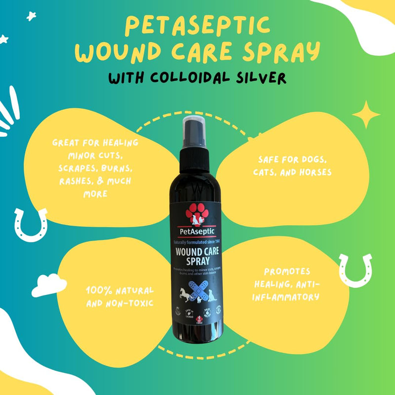 Wound Care Spray | Promotes Healing to Minor Cuts, Scrapes, Burns, and Other Skin Issues | Clear, Stainless, & Greaseless | 4oz Spray Bottle - BeesActive Australia
