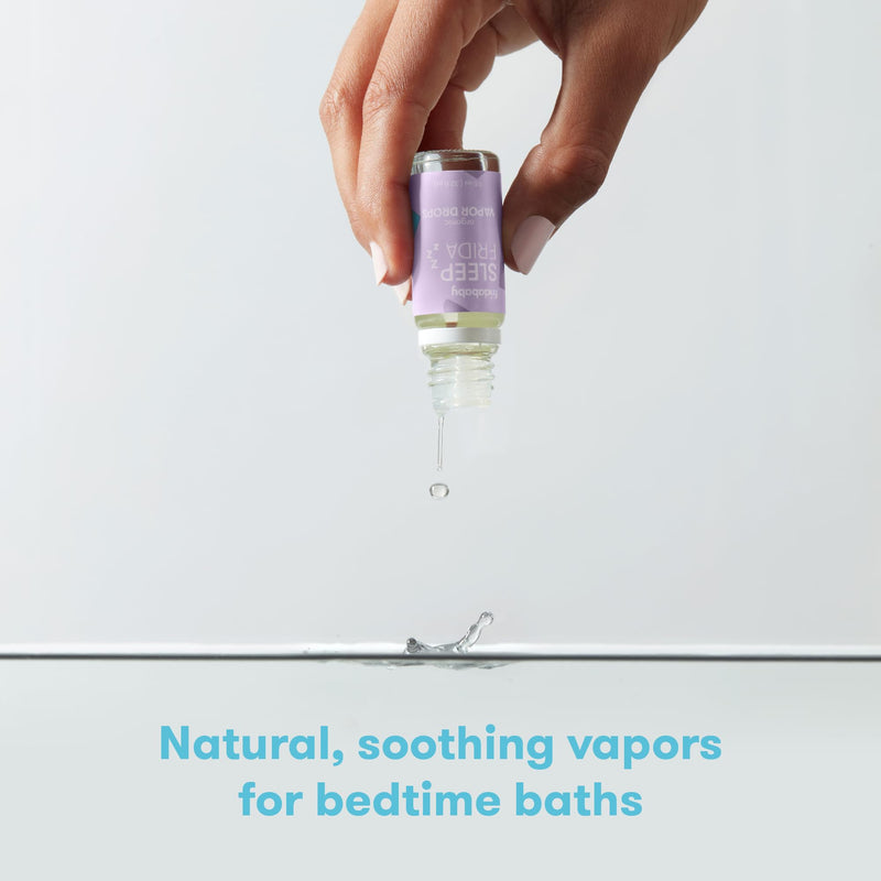 Frida Baby Natural Sleep Vapor Bath Drops, Lavender Essential Oil Bath Drops for Bedtime, Relaxing & Calming Aromatherapy Oil for Better Sleep - BeesActive Australia