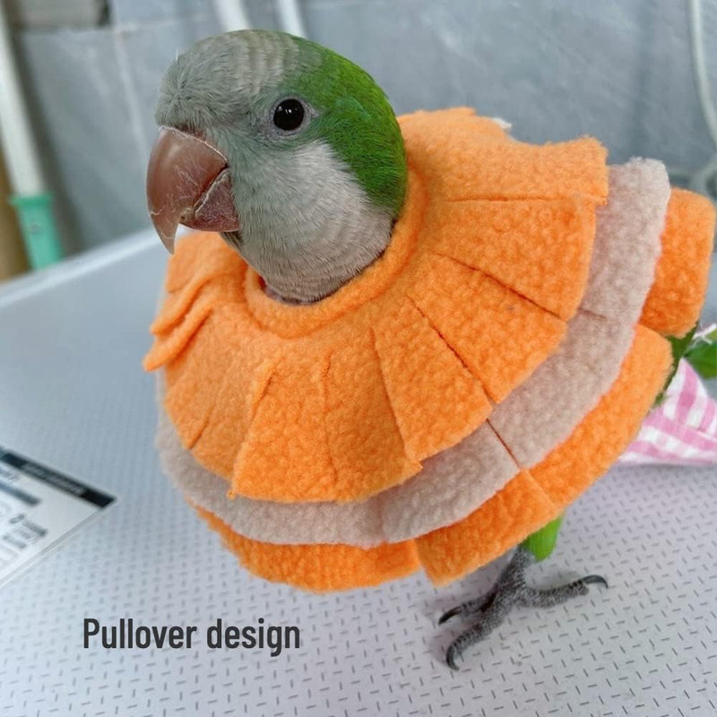 Bird Collar Anti Bite Elizabethan Recovery Cone, Parrot Neck Protector for Feather Plucking, Bird Neckwear Full Body Shield for Parakeet Color Randomly (Cockatoo) Cockatoo
