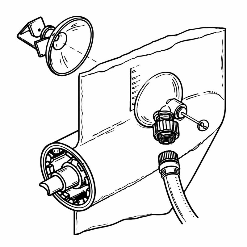 FASWORX 44357Q2 Outboard Motor Muffs for Mercury Mariner & MerCruiser Sterndrive - Engine Flusher Fits All Side Intakes - Through Gear Case Flushing Kit - Replaces 44357T2, 44357A2, 73971A1, 73971A2 - BeesActive Australia