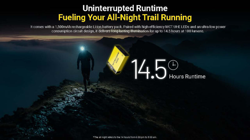 Nitecore UT27 MCT 800 Lumen Running Headlamp USB-C Rechargeable Dual Power with 3 Color Temperatures Red Light Lightweight Trail Hiking Camping Sticker (Standard) Standard - BeesActive Australia