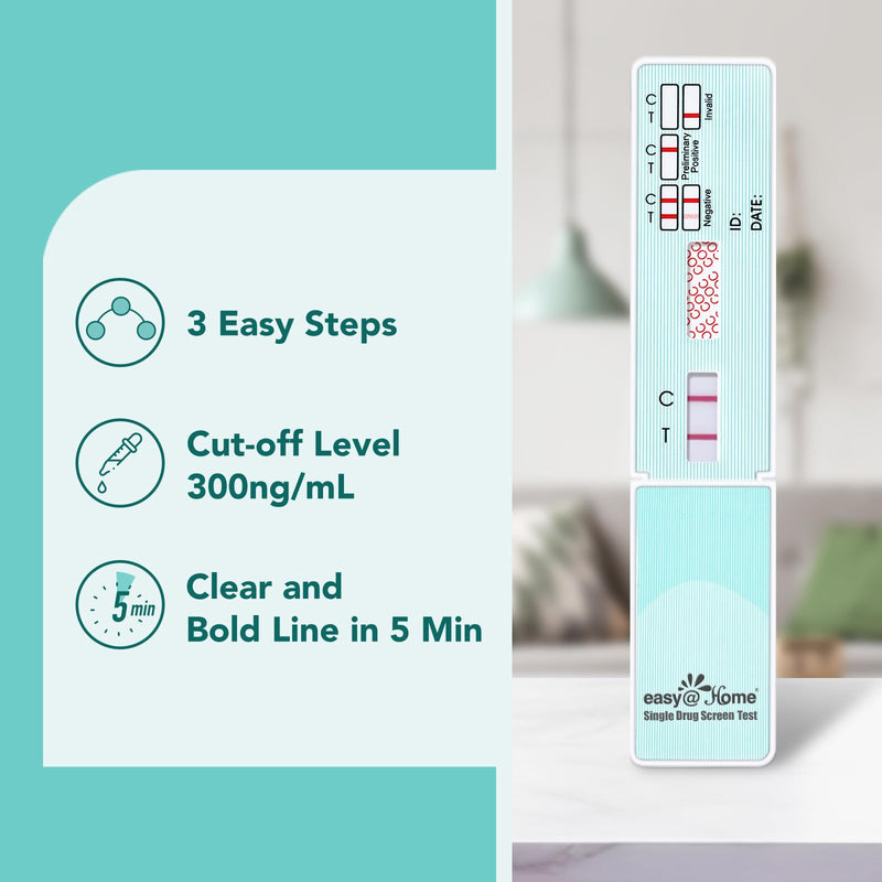 Easy@Home 15 Pack Cocaine(COC) Single Panel Drug Tests Kit - Value Pack COC Screen Urine Drug Test Kit- #EDCO-114 15 Count (Pack of 1)