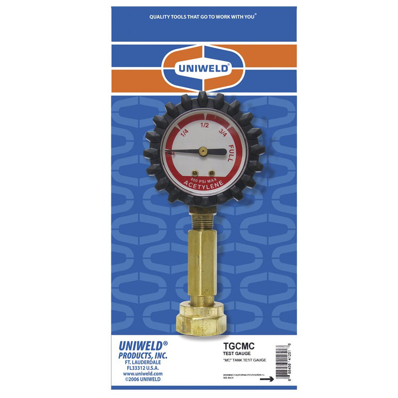 Uniweld TGCMC MC Tank Test Gauge - BeesActive Australia