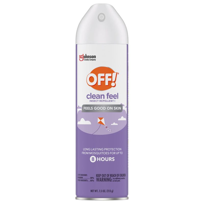 OFF! Clean Feel Insect Repellent Aerosol with 20% Picaridin, Bug Spray with Long Lasting Protection from Mosquitoes, Feels Good on Skin, 7.5 oz - BeesActive Australia