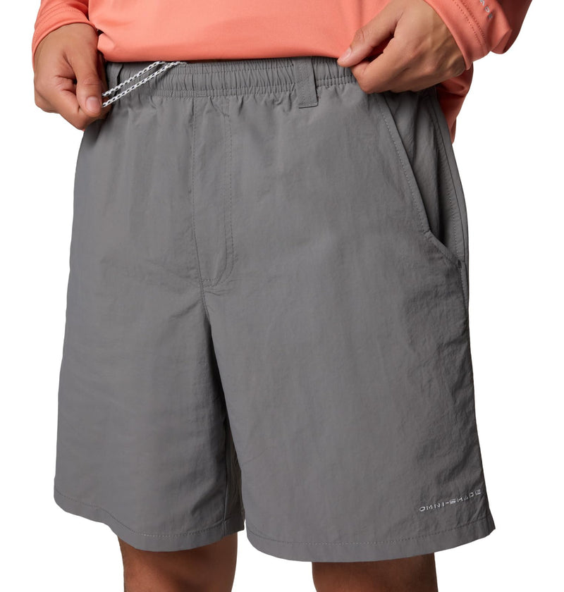Columbia Mens PFG Backcast IV Water Short X-Large/8" Inseam City Grey