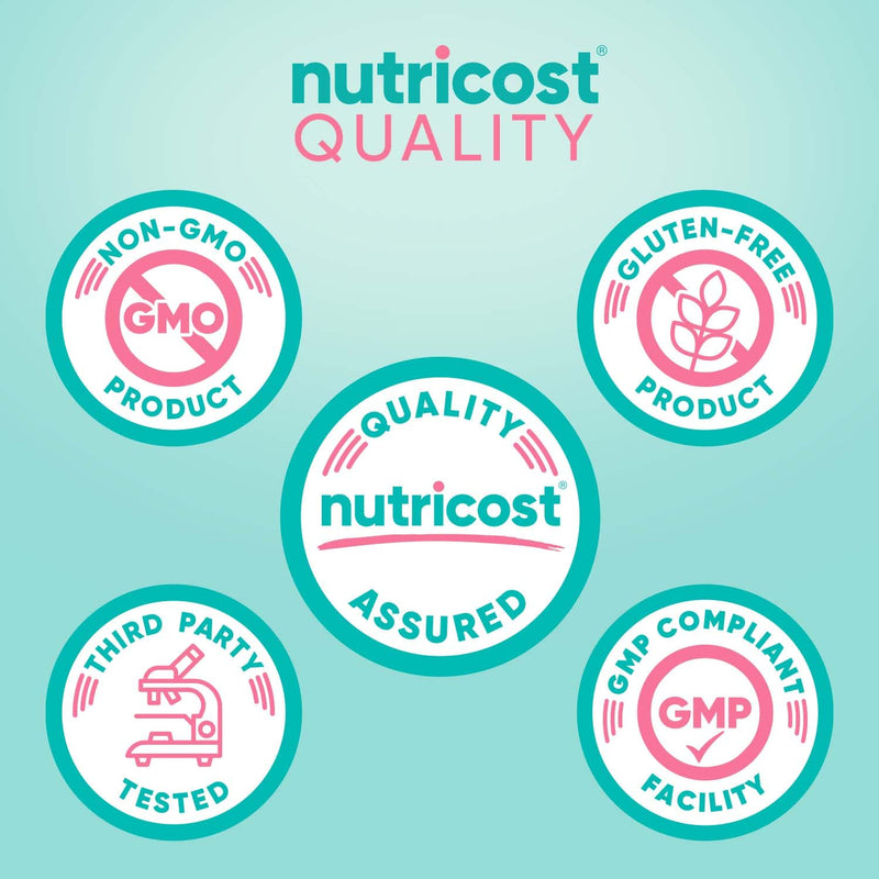 Nutricost Probiotic for Women (60 Billion CFU) 60 Capsules, Gluten-Free | Complex with Acacia Fiber, Uva Ursi, & Cranberry Extract, GMO-Free