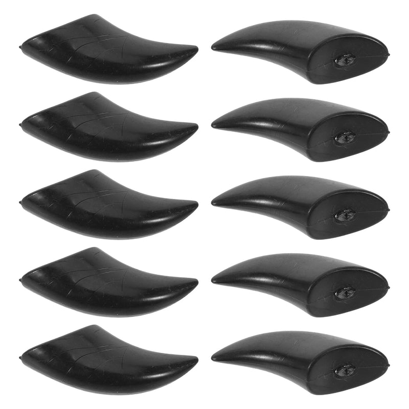 DOITOOL 10Pcs Animal Claw Nails for Fursuit Paw Gloves DIY Furry Costume Nails Cosplay Accessories for Festival Party Christmas Craft