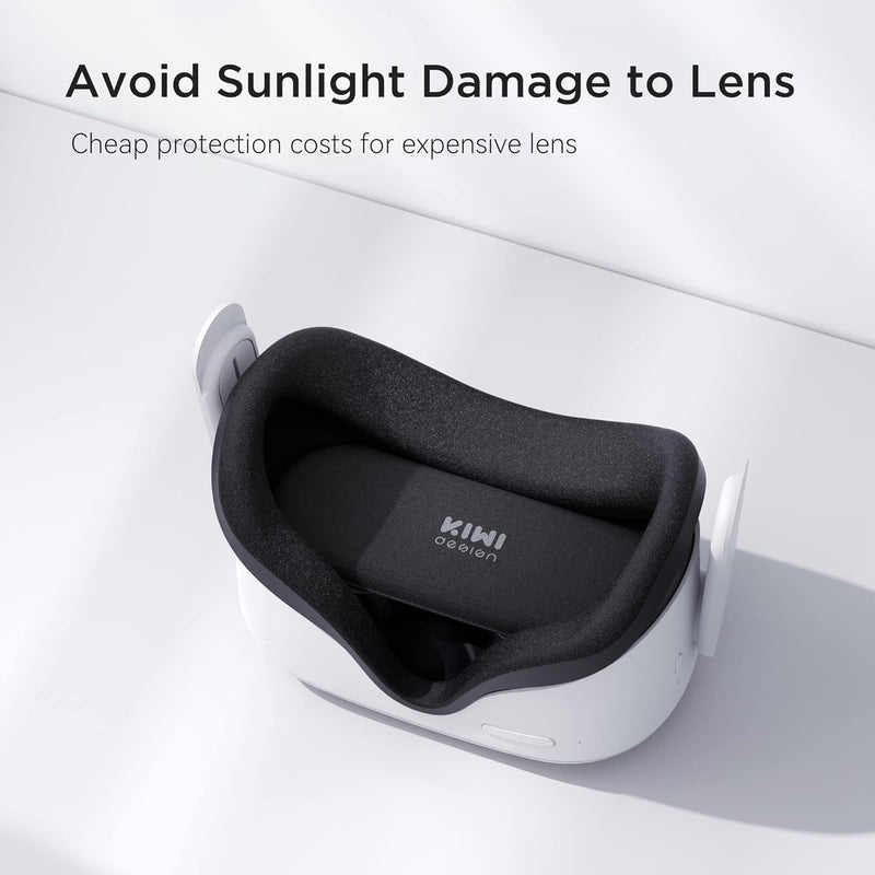 KIWI design Lens Protector Cover Compatible with Vision Pro, Quest 3/2/1, Rift S, Valve Index, Pico 4 and HP Reverb G2, Protects Lens from Sunlight, Scratches and Dust - BeesActive Australia