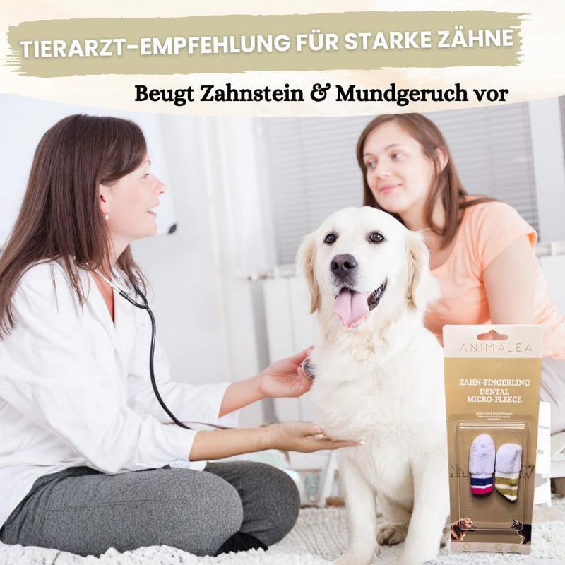 Anti-Plaque Finger Toothbrush Dog, Finger Shaped Dog Toothbrush, Tartar Remover Dog, Dog Accessories, Pack of 2