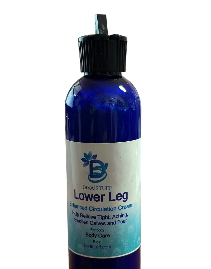 Diva Stuff Lower Leg and Foot Enriched Circulation Cream For Tight, Aching and Swollen Calves and Feet