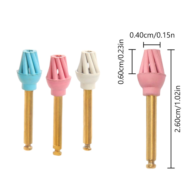 6 Pcs Dental Composite Polishing Discs Tools Polish Wheel Dentist Materials Rubber Polishing Discs for Dentistry Lab 6 Pcs/Box - BeesActive Australia