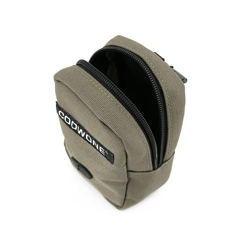 Dog Treat Pouch for Training, Portable Dog Walking Bag Built in Poop Bag Dispenser, Pocket Sized Pet Treats Pouches, Doggie Puppy Snack Rewards Bag,Dog Treat Carrier Holder with Clip (Army Green) Army Green - BeesActive Australia