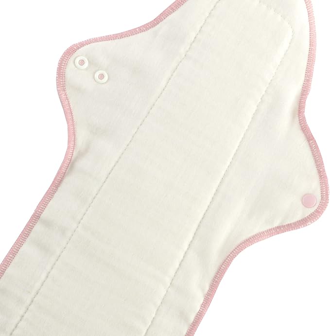 NaturaMoon Organic Cotton Gauze Cloth Napkins [Night] Super Long Pink 1 Piece - BeesActive Australia