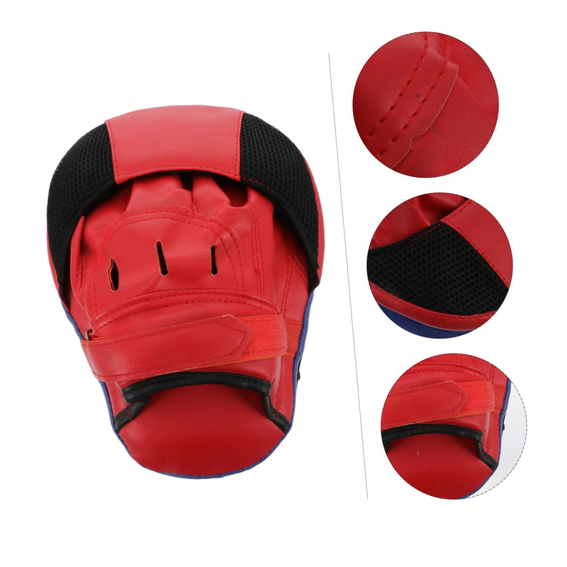 Punch Mitts Boxing Target with Adjustable Wrist Strap Pu Material for Karate Taekwondo MMA Kickboxing Training Gloves 10.16 X 7.56 X 2.76 Inches