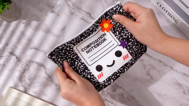 Geelin 12 Sets Teacher Gifts Set Cosmetic Makeup Bags Makeup Mirrors