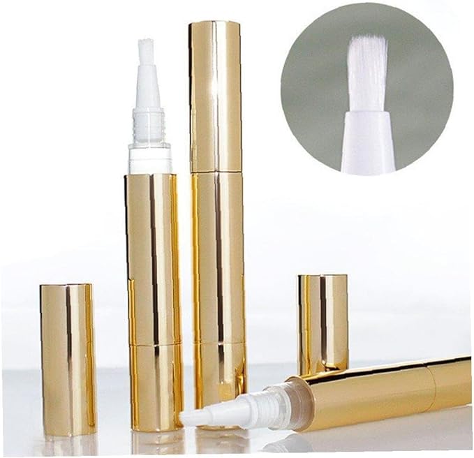 Empty Nail Oil Twist Pen Cosmetic Container Lip Gloss Brush Applicator Eyelash Growth Liquid Tube 3ml 3pcs -  Australia
