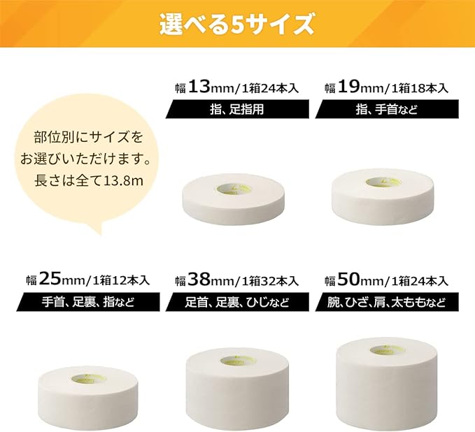 LINDSPORTS Economy White Non-Stretchable Fixing Tape Taping Tape -  Australia