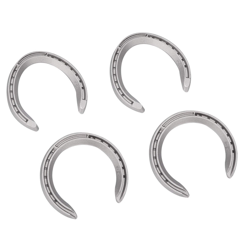 Fdit 4Pcs Aluminium Alloy Horseshoes Horse Riding Tool Equipment Accessories(3#) - BeesActive Australia
