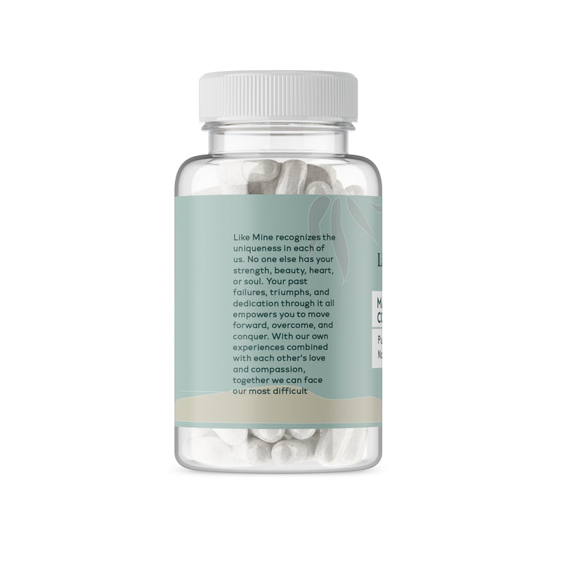 Like Mine, Marine Collagen, 100 Capsules | For daily supplement routines, skin care support, and beauty enhancement 1 Count (Pack of 100)