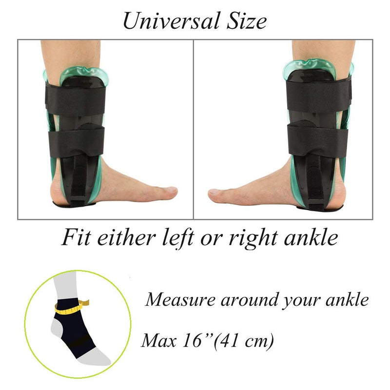 Medibot Air Gel Ankle Stirrup Brace Support Provide Stability and Cold Compress(Gel & Air) - BeesActive Australia