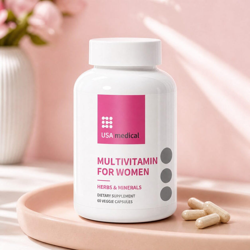 Women's Multivitamin with Vitamins & Minerals, 60 Capsules