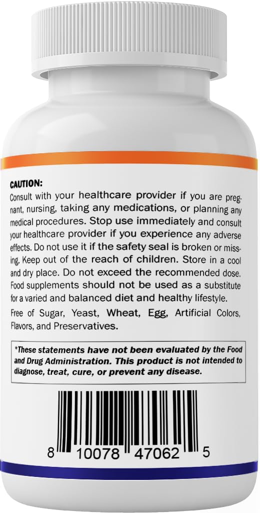 Vitamatic Folic Acid 5 mg (5,000 mcg), 120 Vegetarian Tablets (2 Pack) | 8,333 mcg DFE Foalte, Support Red Blood Cell Formation*, Heart & Nervous System Health*, Non GMO, Gluten Free, Made in USA 120 Count (Pack of 2)