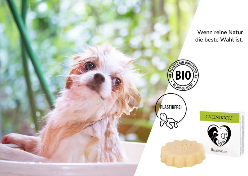 New: Green Door Dog Soap in Tin Tin, 80g, Natural Soap, Natural Grooming for Dogs and Cats, Dog Shampoo, Shampoo, Shampoo, Pet Natural Care Cosmetics Manufaktur – Affordable Da Smooth