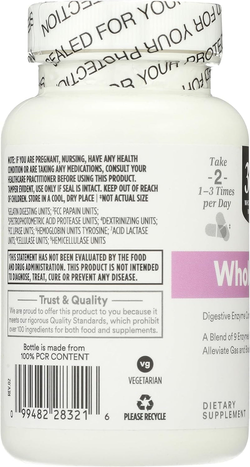 Whole Foods Market, Wholezyme, 180 Count (Pack of 2) 180 Count (Pack of 2)