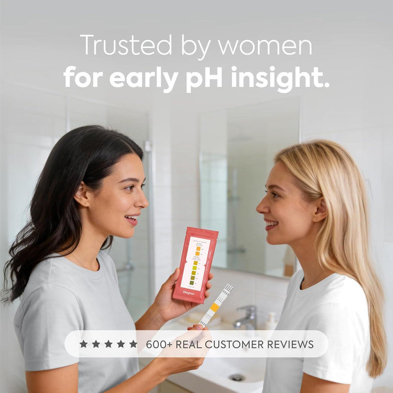 Vaginal pH Test Kit - Yeast Infection Test & BV Test Strips for Women - Clinical Grade, Accurate and Quick Results in 30 Seconds - 10 Self Tests 10 Count (Pack of 1)