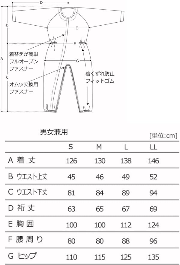 Anshin Nursing Clothes, Waxen Protection, Anshin Pajamas - BeesActive Australia