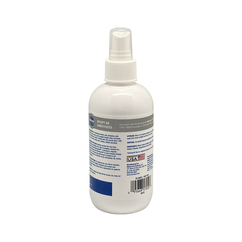 MicrocynAH Wound and Skin Care Hydrogel for Dogs | Non-Toxic Spray Formulated to Clean Wounds | Veterinarian Recommeneded Non-Toxic Formula | 8oz 8 Ounces - BeesActive Australia