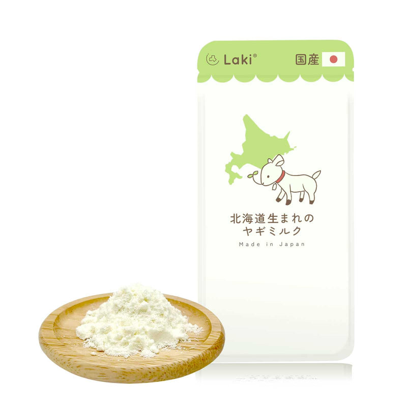 LAKI Hokkaido Goat Milk Powder for Dogs & Cats, 100% Japanese Goat Milk, Freeze-Dried Pet Food Topper for Hydration, Made in Japan, 40g