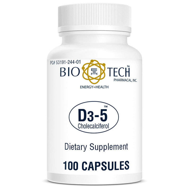 Bio Tech Vitamin D Capsule 53191024401 1 Bottle, 100 per Bottle