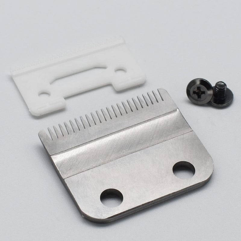 Professional Adjustable Hair Clipper Replacement Blade Set #2161 Compatible with Wahl 5 Star Series Senior Magic Clip Super Taper 8148 1919 Hair Clippers (Silver) Silver - BeesActive Australia
