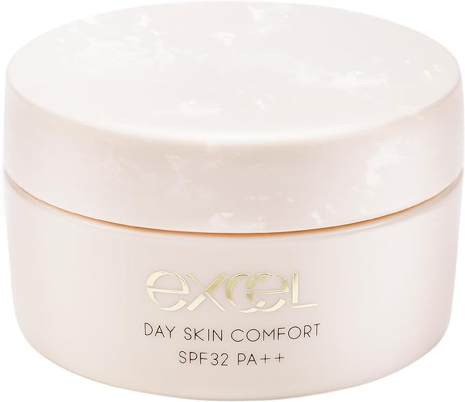 Excel Dayskin Comfort Base Serum Cream All-in-One UV Tone Up Ceramide Glossy Skin -  Australia