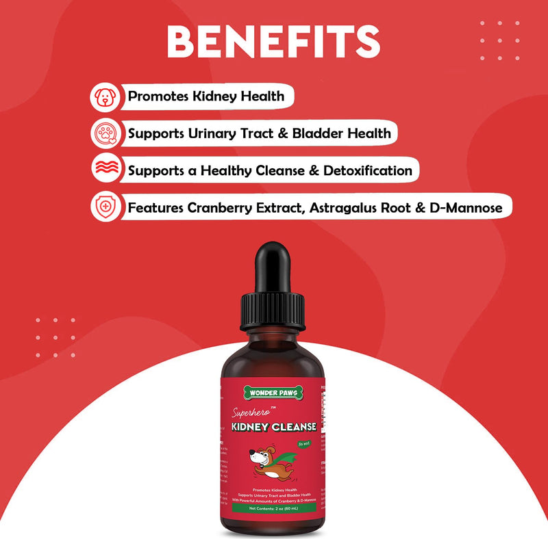 Kidney Cleanse Drops Plus Milk Thistle Drops - for Dog Urinary Tract, Kidney, Liver Health & Overall Wellness – Kidney Cleanse 2 Ounces - Milk Thistle 2 Ounces - BeesActive Australia